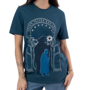 CAMISETA SENHOR DOS ANEIS 2 AZUL