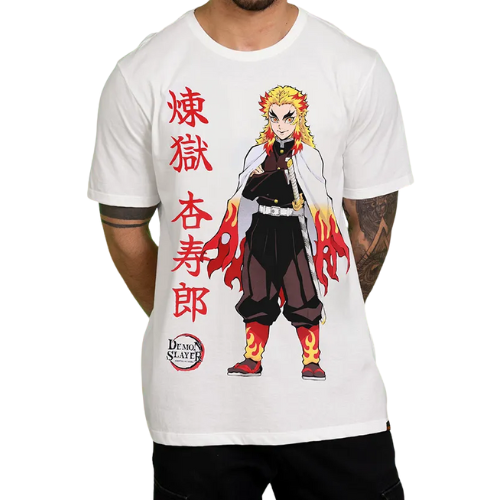 CAMISETA DEMON SLAYER OFF WHITE