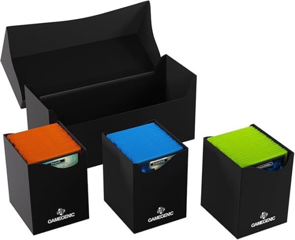 GAMEGENIC: TRIPLE DECK HOLDER 300+ XL - PRETO - Imagem 3