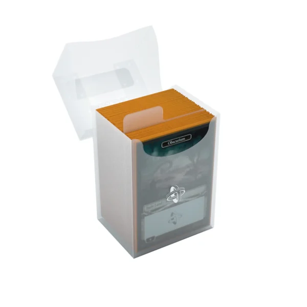 GAMEGENIC: DECK HOLDER 80+ - TRANSPARENTE - Imagem 2