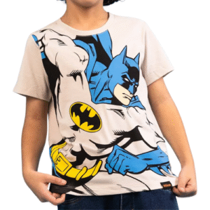 CAMISETA INFANTIL BATMAN AZUL