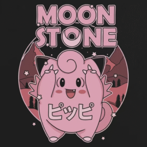 CAMISETA MOON STONE PRETO NOIR