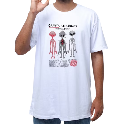 CAMISETA GREYS ANATOMY