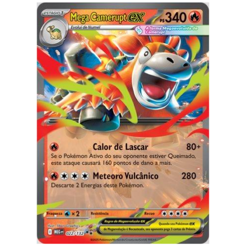 MEGA CAMERUPT EX (022/132)