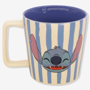 CANECA BUCK 400ML STITCH LISTRADO