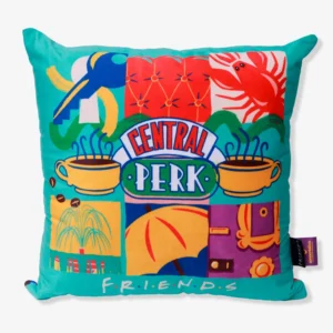 ALMOFADA FIBRA VELUDO 40X40CM FRIENDS CENTRAL PERK