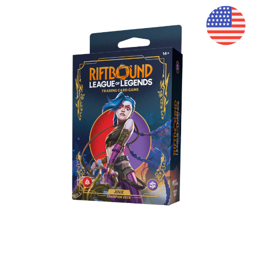 RIFTBOUND TCG: SET 1- ORIGINS- CHAMPION DECK DISPLAY- JINX