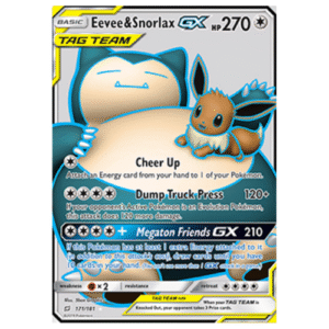 EEVEE E SNORLAX GX (171/181)