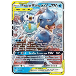 BLASTOISE E PIPLUP GX (38/236)