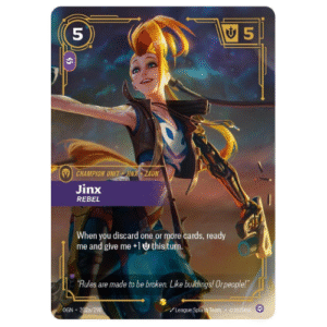 JINX REBEL (ALTERNATIVE ART) OGN - 202a/298