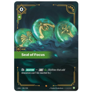 SEAL OF FOCUS OGN - 081/298