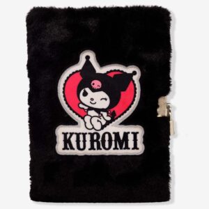 CADERNO DE PELUCIA 21X14CM KUROMI