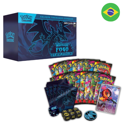 BOX TREINADOR AVANÇADO FOGO FANTASMAGORICO