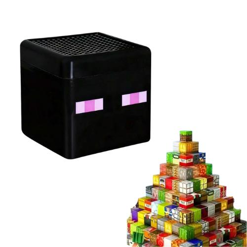 KIT BLOCOS MAGNÉTICOS MINECRAFT - ENDERMAN