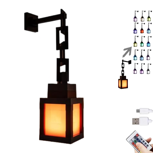 LUMINARIA MINECRAFT LAMPIÃO