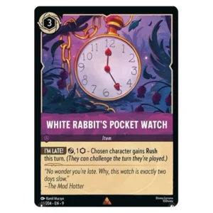 WHITE RABBIT'S POCKET WATCH (66/204) EN-9