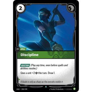 DISCIPLINE OGN - 058/298
