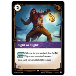 FIGHT OR FLIGHT - 168/298 - FOIL