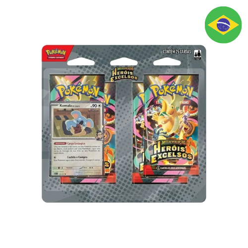 BLISTER QUADRUPLO HEROIS EXCELSOS - KOMALA