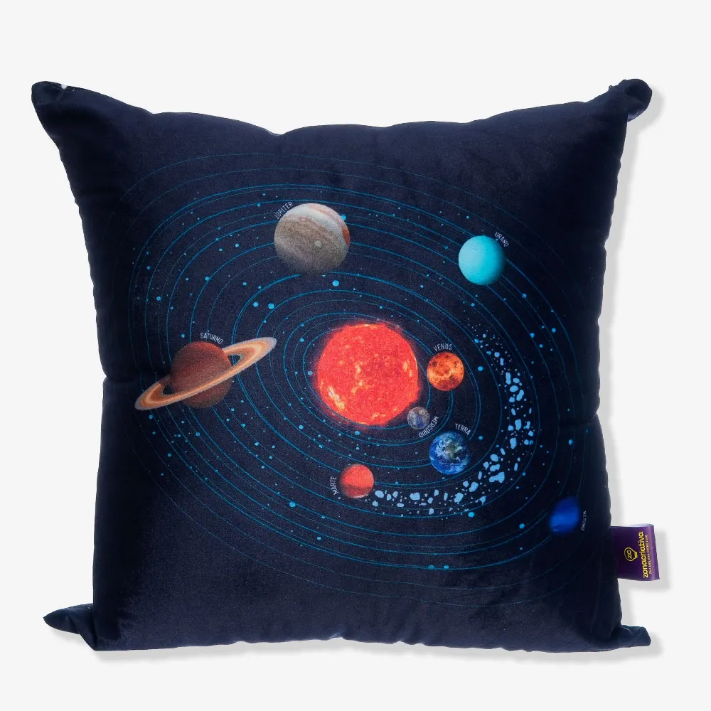 ALMOFADA FIBRA VELUDO 40X40CM DISCOVERY