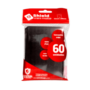 CENTRAL SHIELD - JAPONES MATTE: PRETO