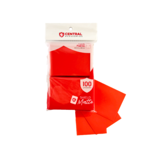 CENTRAL SHIELD - MATTE: VERMELHO