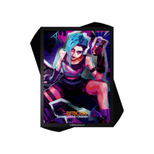 CARD SLEEVES: RIFTBOUND- ORIGINS- JINX ART (100 CT)
