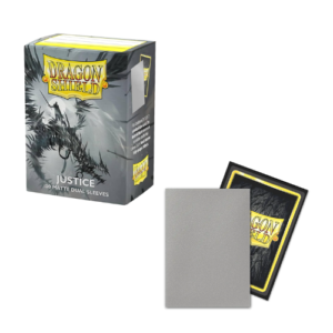 DRAGON SHIELD: MATTE DUAL SLEEVES - STANDARD SIZE - JUSTICE