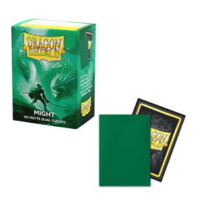 DRAGON SHIELD: MATTE DUAL SLEEVES - STANDARD SIZE - MIGHT