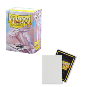 DRAGON SHIELD: MATTE SLEEVES - STANDARD SIZE - WHITE