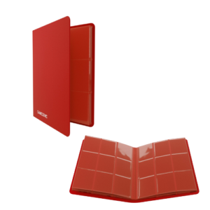 GAMEGENIC: CASUAL ALBUM 24 POCKET - VERMELHO