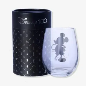 COPO EGG GLASS 450ML C/ROUND BOX DISNEY 100