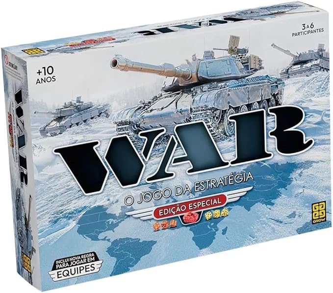 JOGO WAR EDICAO ESPECIAL