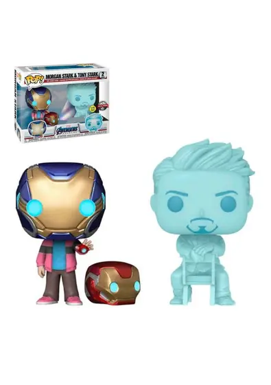 FUNKO POP MORGAN E TONY STARK 2