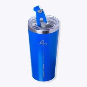 COPO VIAGEM THERMAL 500ML FOREVER CHEERS AZUL