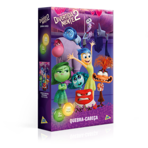 QUEBRA CABECA 100 PC ENCAPADO - DIVERTIDAMENTE 2