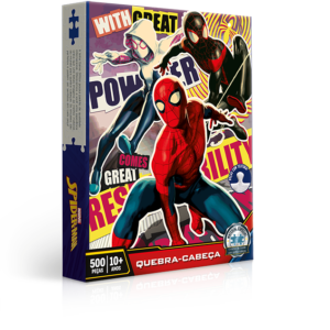 QUEBRA CABECA 500 PC - SPIDER-MAN