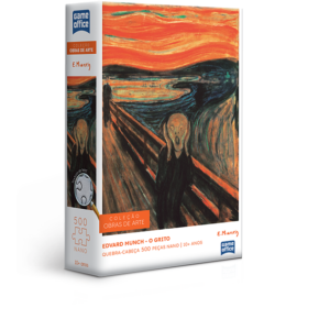 QUEBRA CABECA 500 PC NANO - EDVARD MUNCH - O GRITO