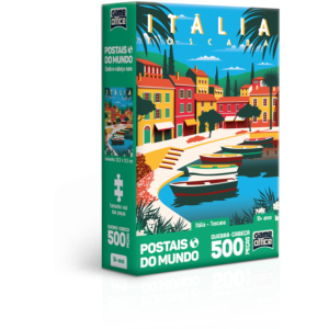 QUEBRA CABECAA 500 PC NANO - ITALIA - TOSCANA - POSTAIS DO MUNDO