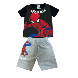 CONJUNTO CAMISETA E BERMUDA HOMEM ARANHA