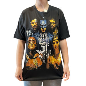 CAMISETA LIGA DA JUSTICA POSTER - TAMANHO GG