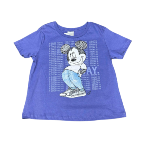 CAMISETA INFANTIL MICKEY (COR ROXA)