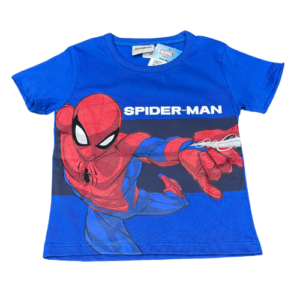 CAMISETA INFANTIL SPIDER MAN (COR AZUL)