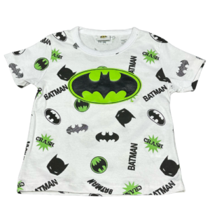 CAMISETA INFANTIL BATMAN SIMBOLO VERDE - TAMANHO 01