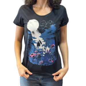 CAMISETA BABYLOOK ESPADA