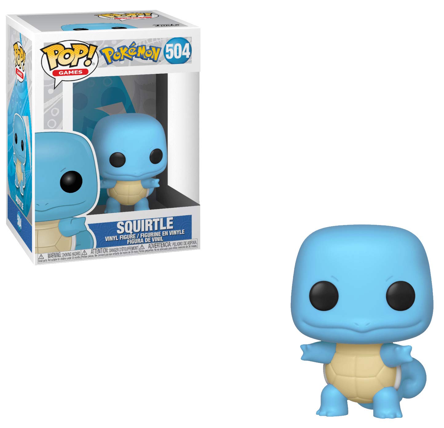 FUNKO POP POKEMON SQUIRTLE 504