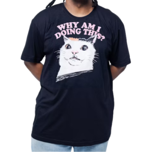 CAMISETA WHY CAT