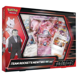 TEAM ROCKET'S MEWTWO EX BOX - INGLÊS