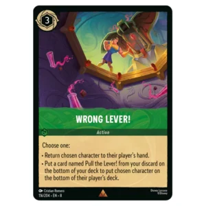 WRONG LEVER! (116/204) EN-8