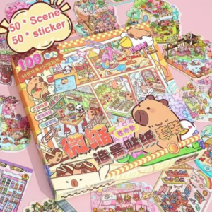 KIT ADESIVOS DE CENARIO 100 PAGE